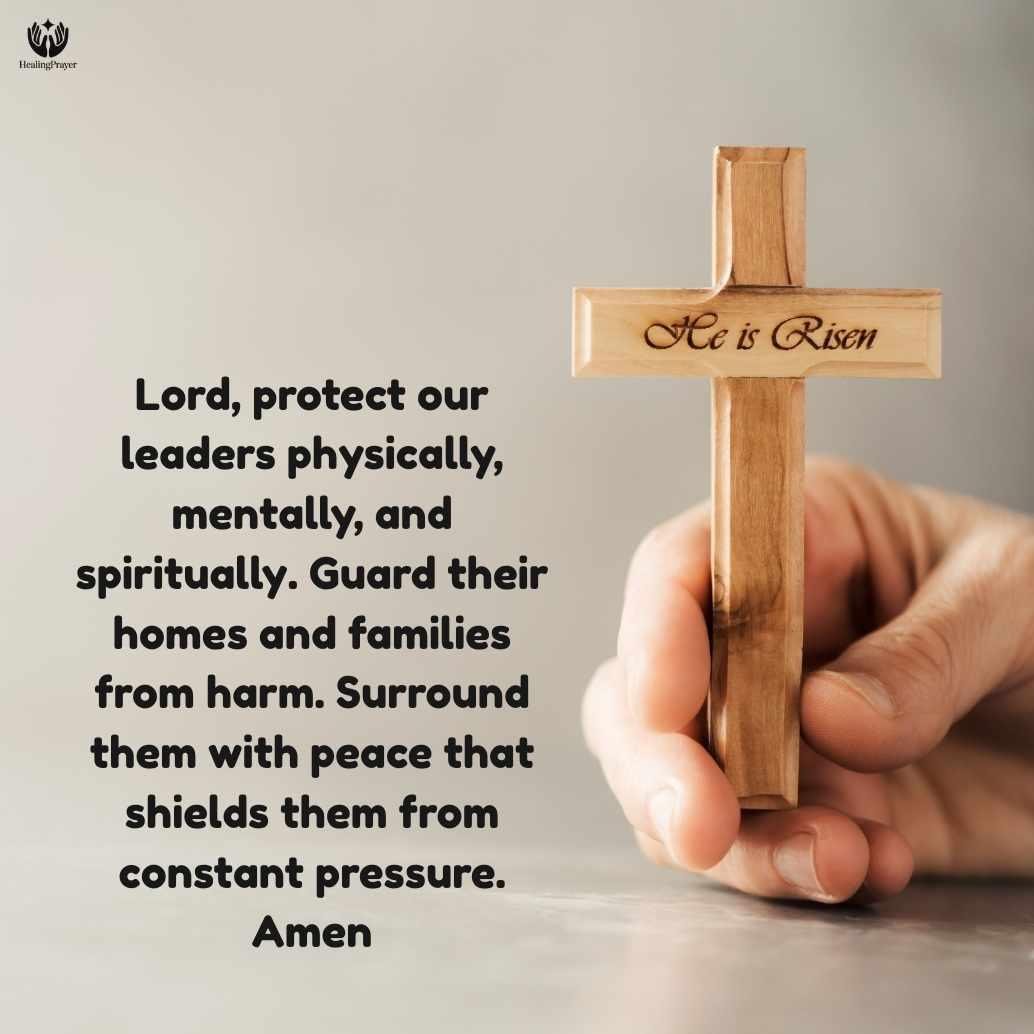 A Prayer for Health and Protection of Leaders