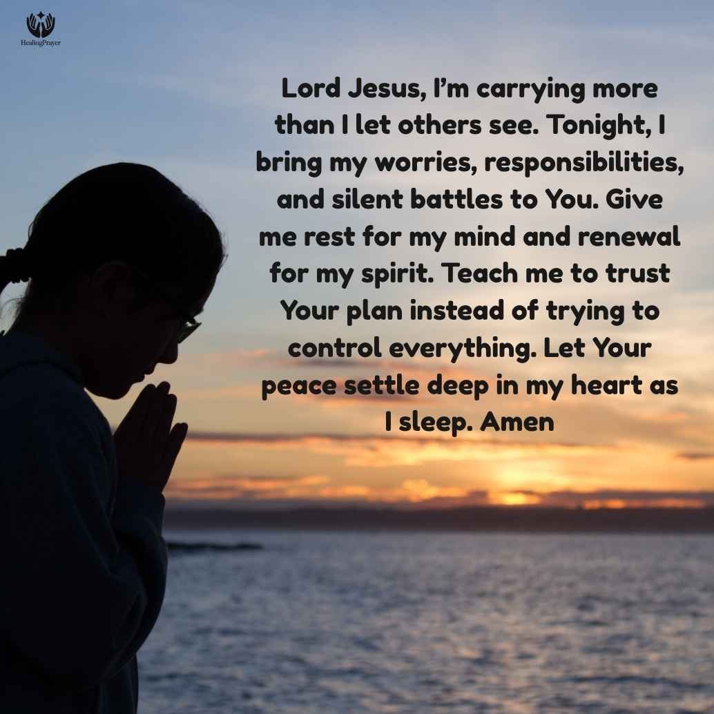 Bedtime Prayer for Adults