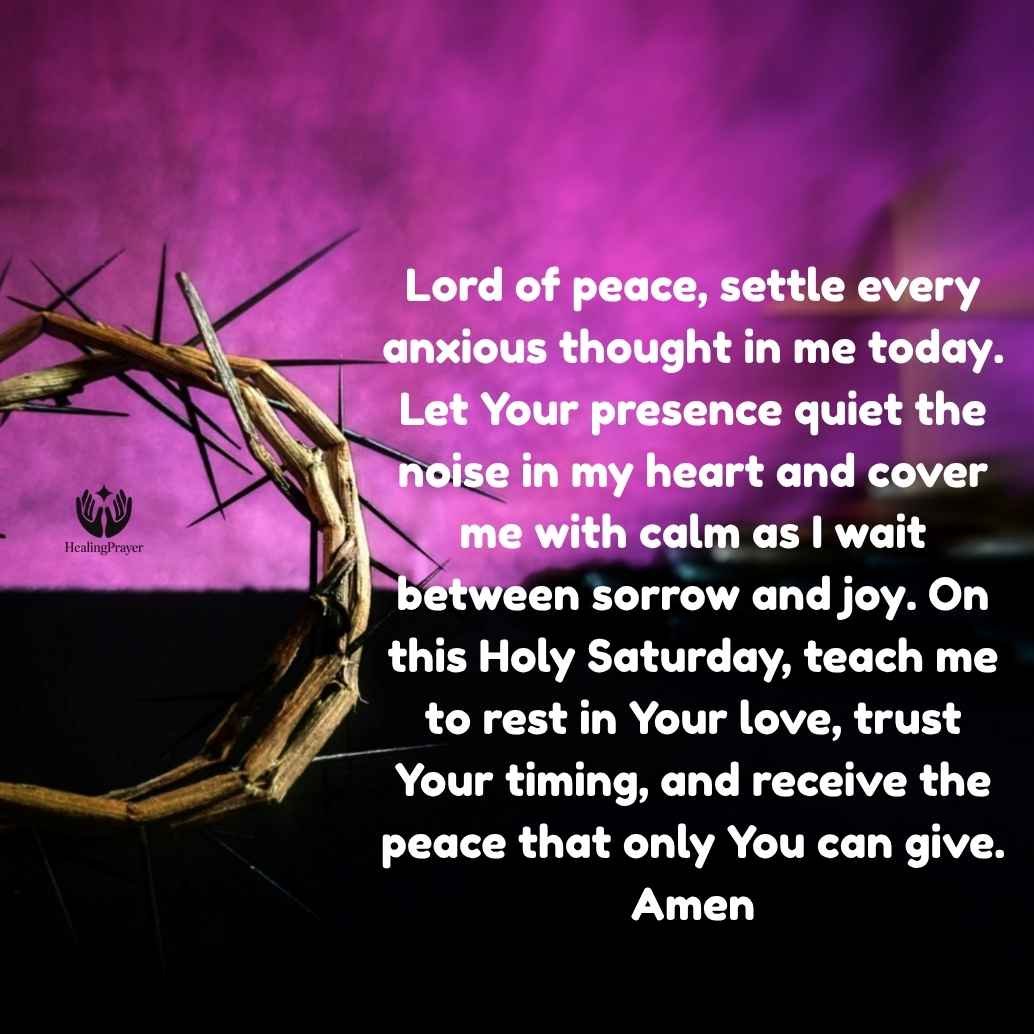 Best Holy Saturday Prayers and Blessings for Peace