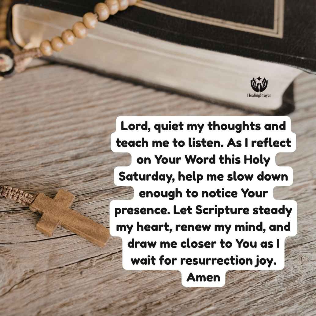 Bible Verses for Holy Saturday Reflection