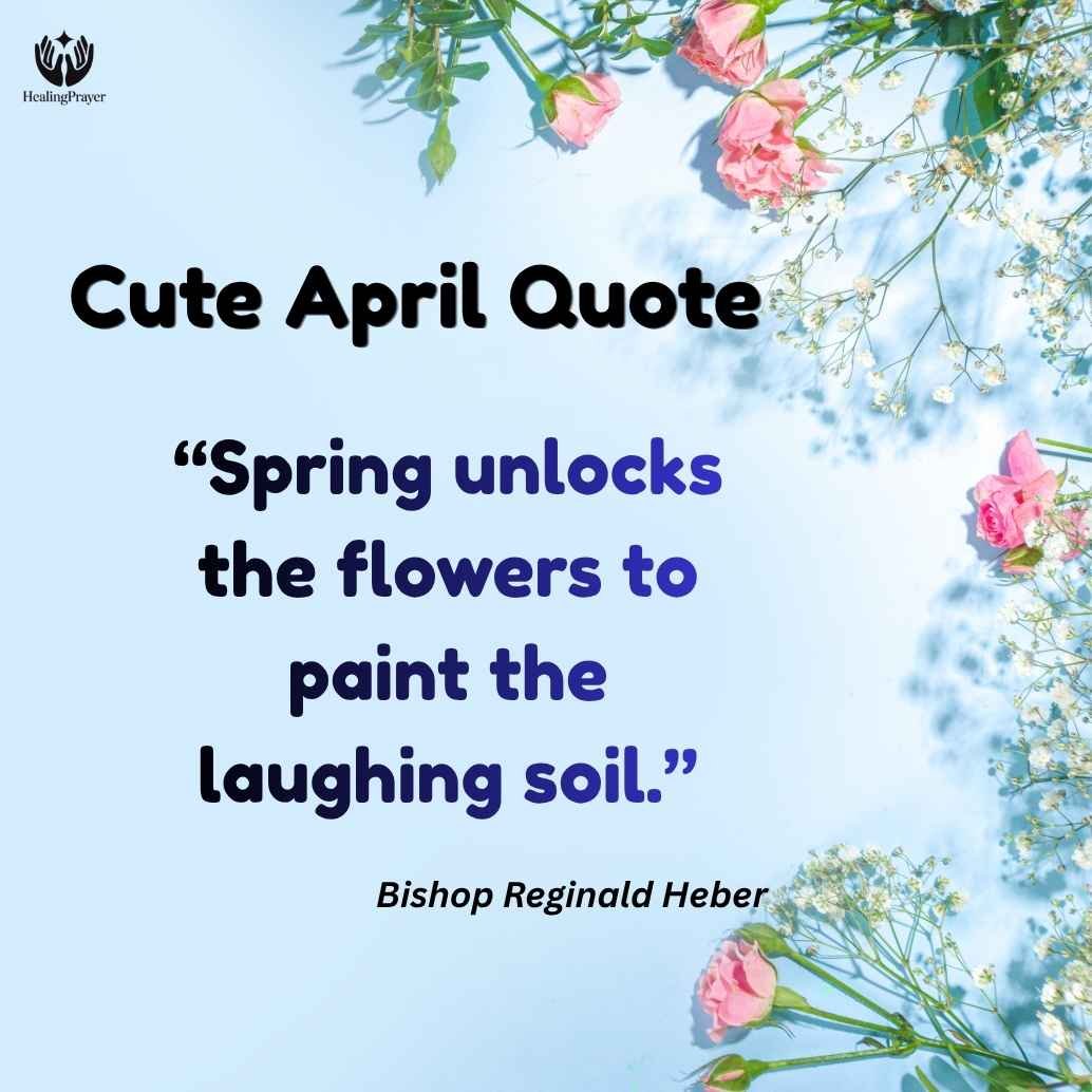 Cute April Quotes for a Soft and Cheerful Spring Mood