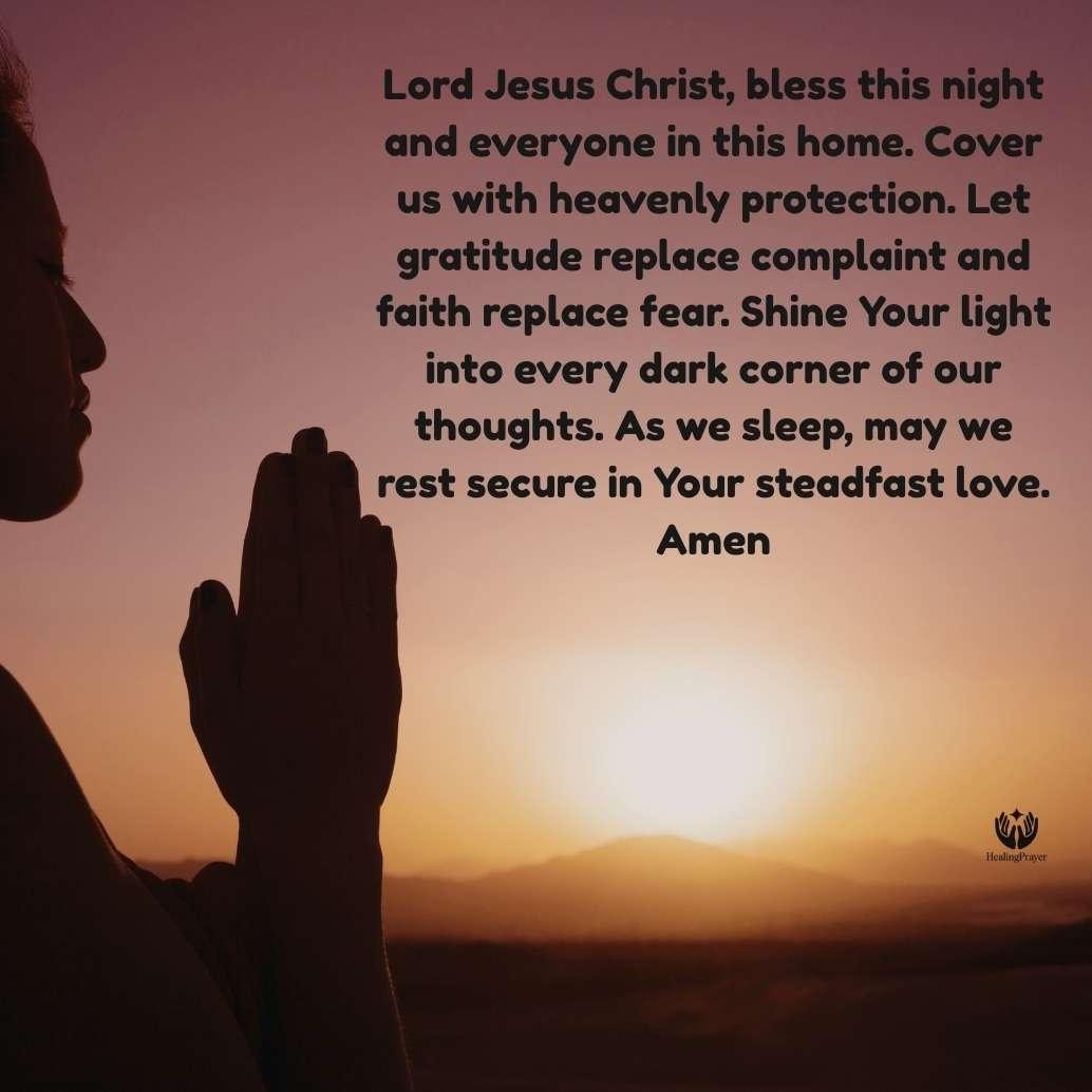 Good Night Prayers and Blessings