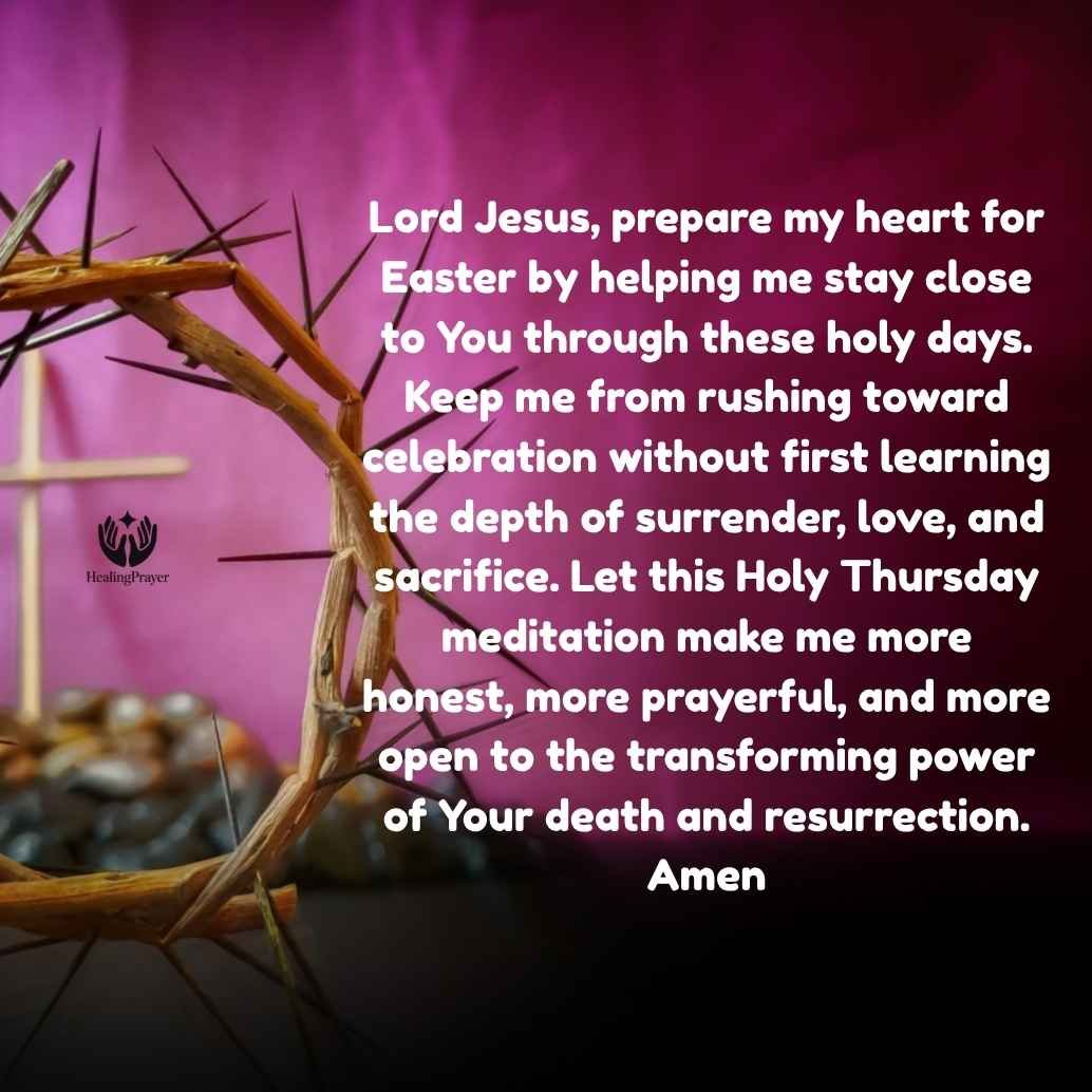 Holy Thursday Meditation to Prepare Your Heart for Easter