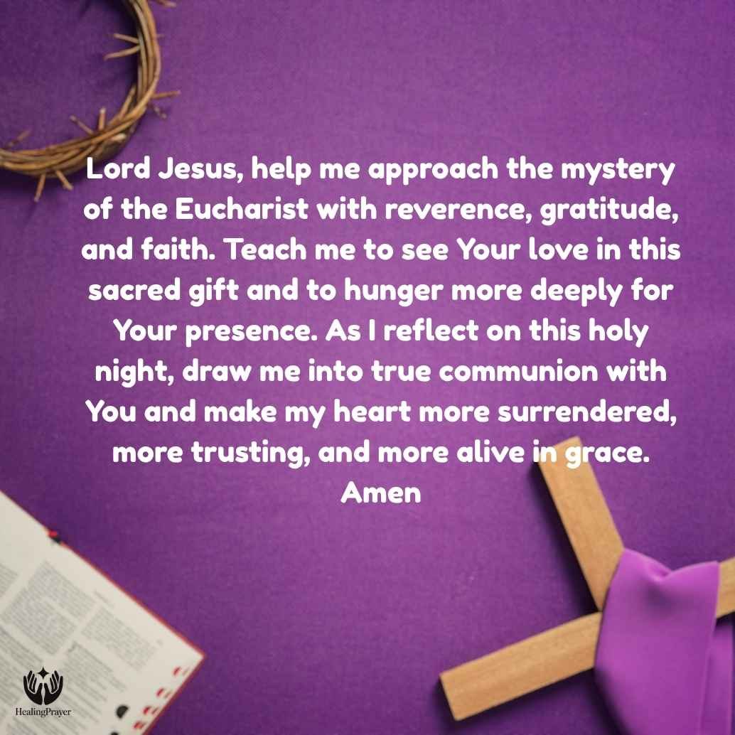 Holy Thursday Reflection on the Institution of the Eucharist