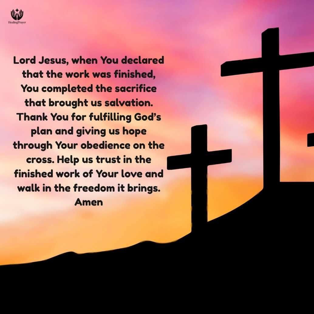 “It Is Finished” – A Powerful Good Friday Prayer