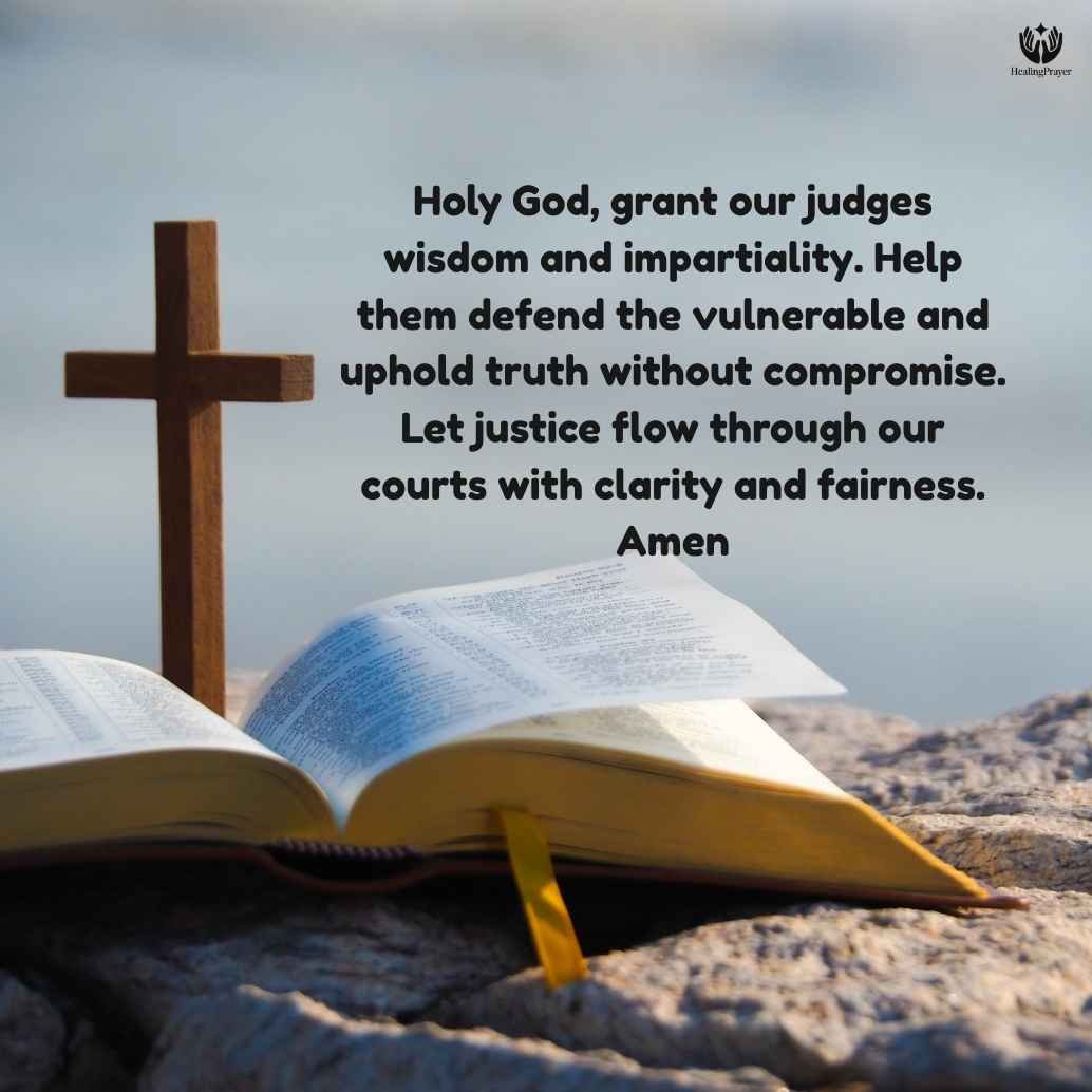 Prayer for Judges and the Judicial Branch