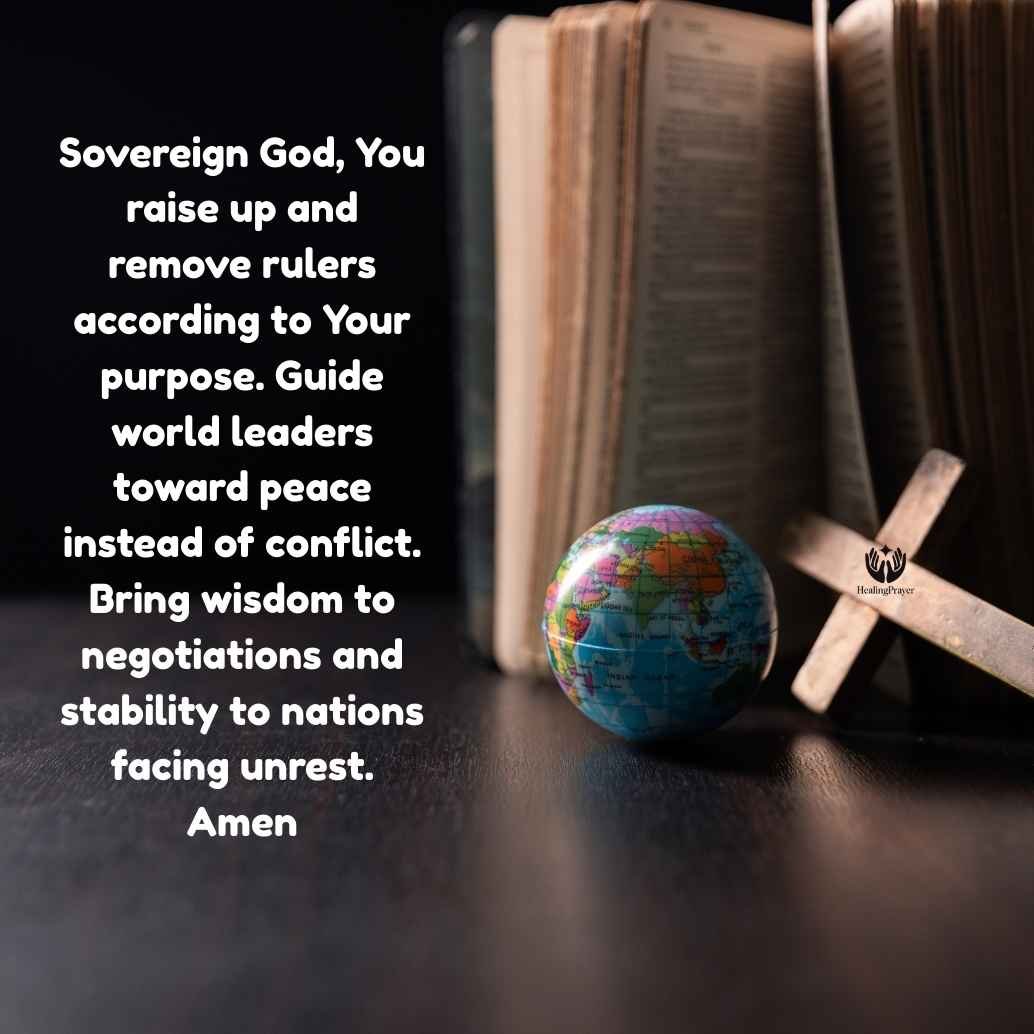 Prayer for Leaders of Nations Around the World