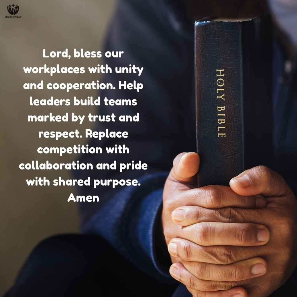 Prayer for Leadership and Teamwork in the Workplace