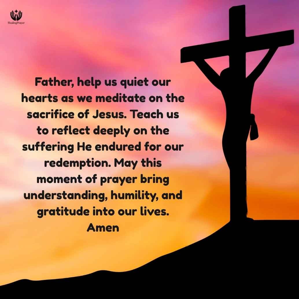 Prayer Meditation for Good Friday Reflection