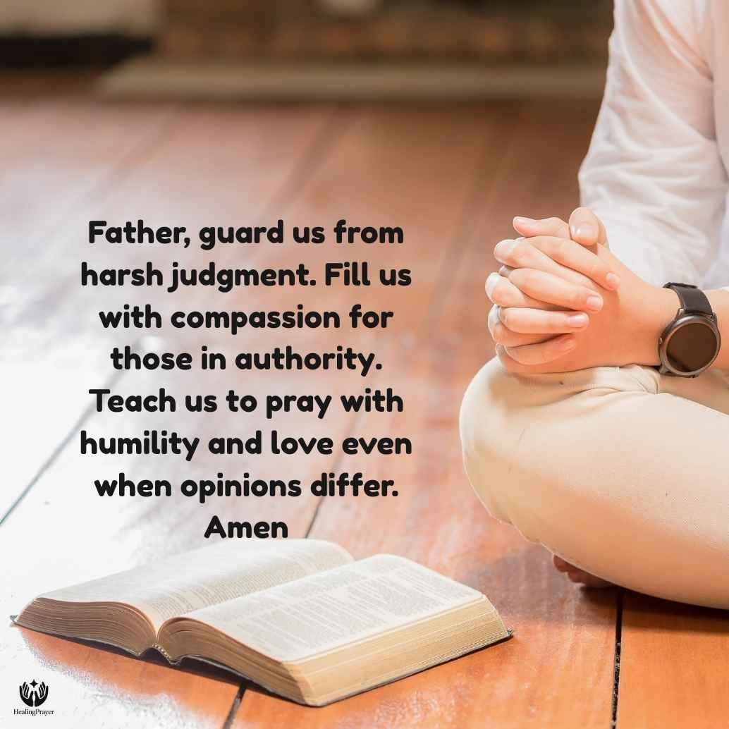 Praying with Compassion and Humility for Leaders