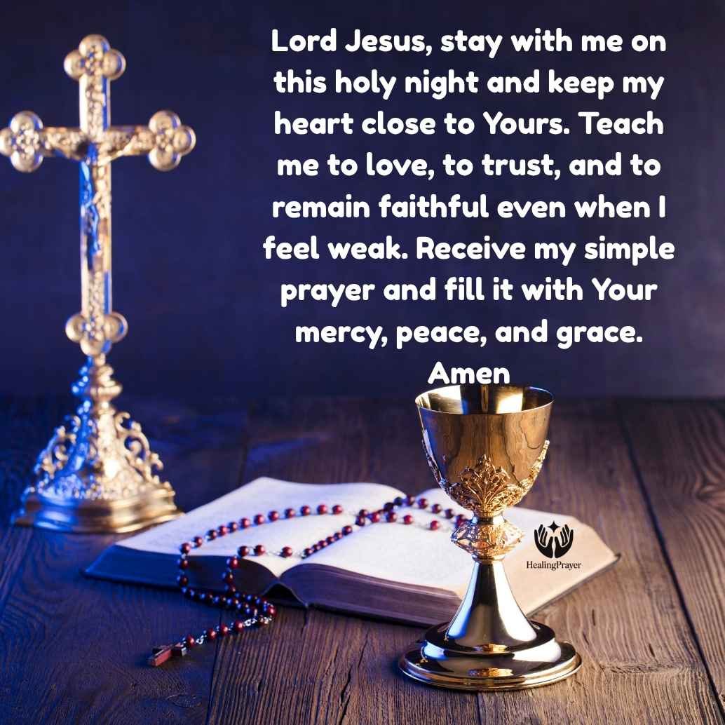 Short Prayers for Holy Thursday When You Need Simple Words