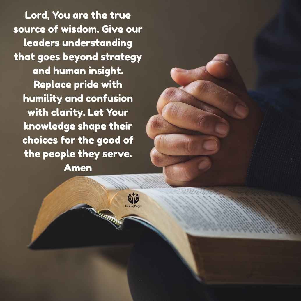 Why Prayer for Leaders Matters in Today’s World