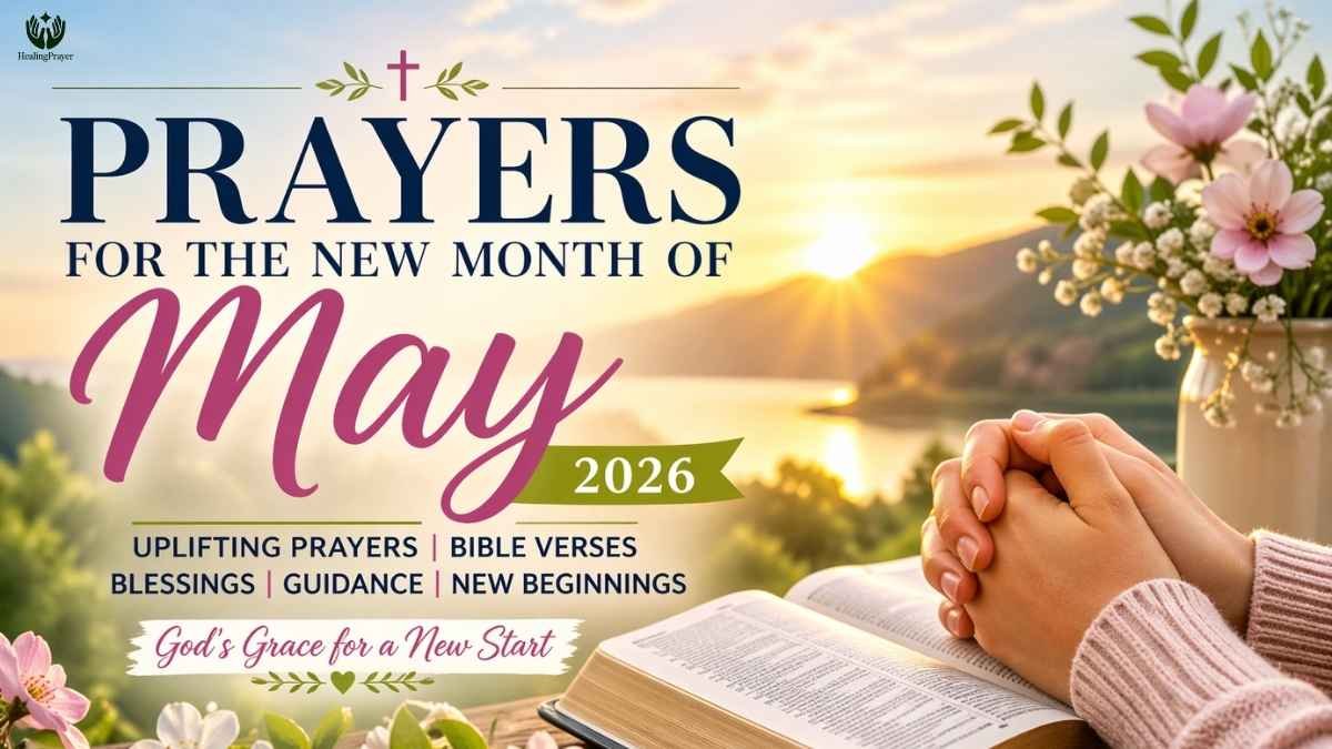 160+ Uplifting Prayers for the New Month of May 2026 with Bible Verses for Blessings, Guidance, and New Beginnings