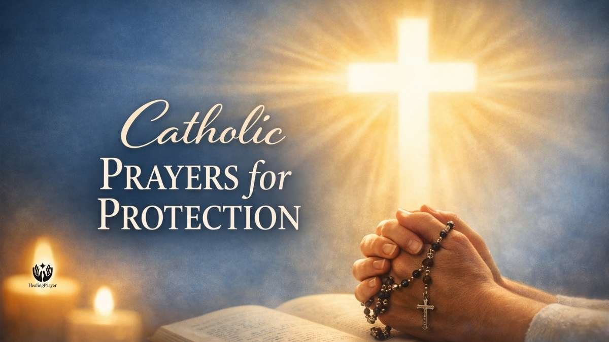 190+ Powerful Catholic Prayers for Protection Against Evil, Danger, Fear, and Harm