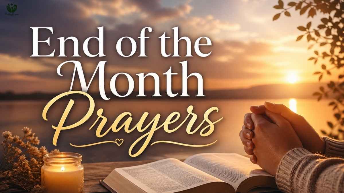 190+ Powerful End of the Month Prayers with Scriptures, Blessings, and Declarations