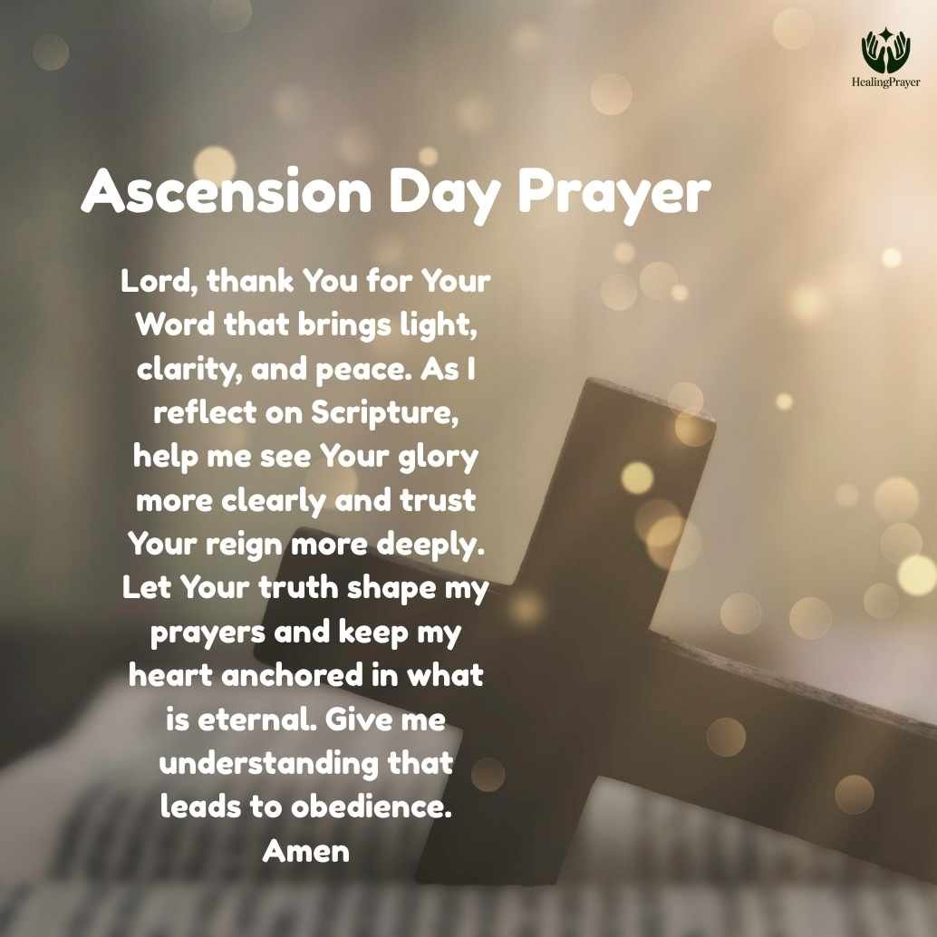 Ascension Day Bible Verse Passages for Prayer and Reflection