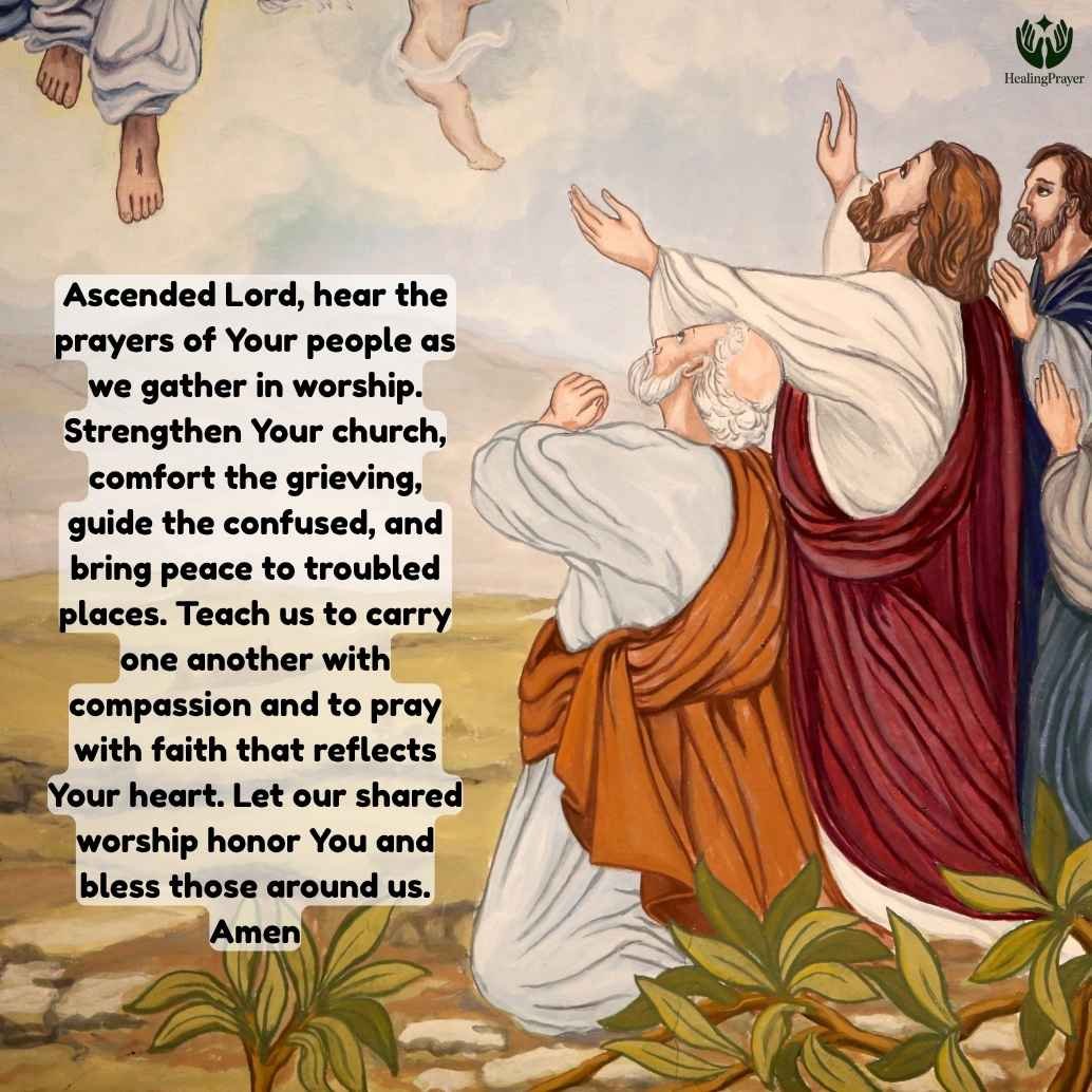 Ascension Day Prayers of the People for Public Worship Services