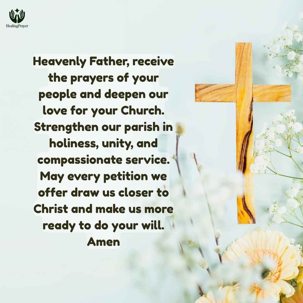Catholic Intercession Prayers for Parish Mass