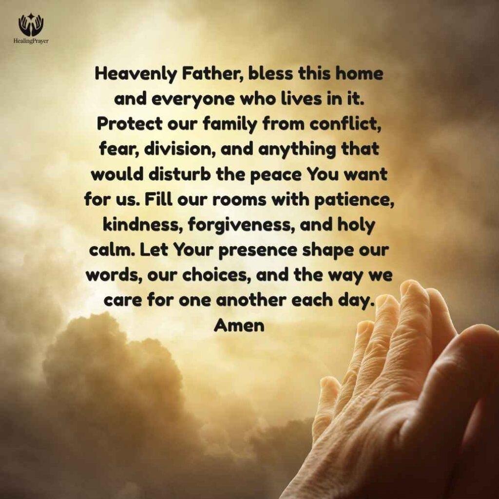Catholic Prayers for Family Protection at Home