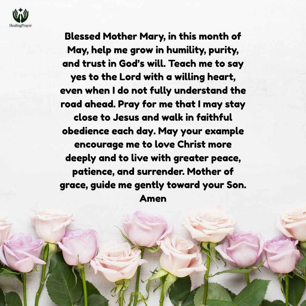 Catholic Prayers for May and Devotion to the Blessed Virgin Mary