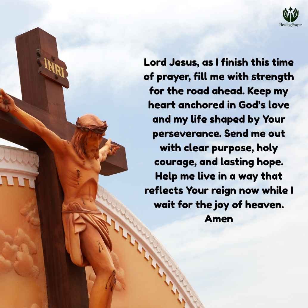 Closing Ascension Day Prayer for Strength, Mission, and Heavenly Hope