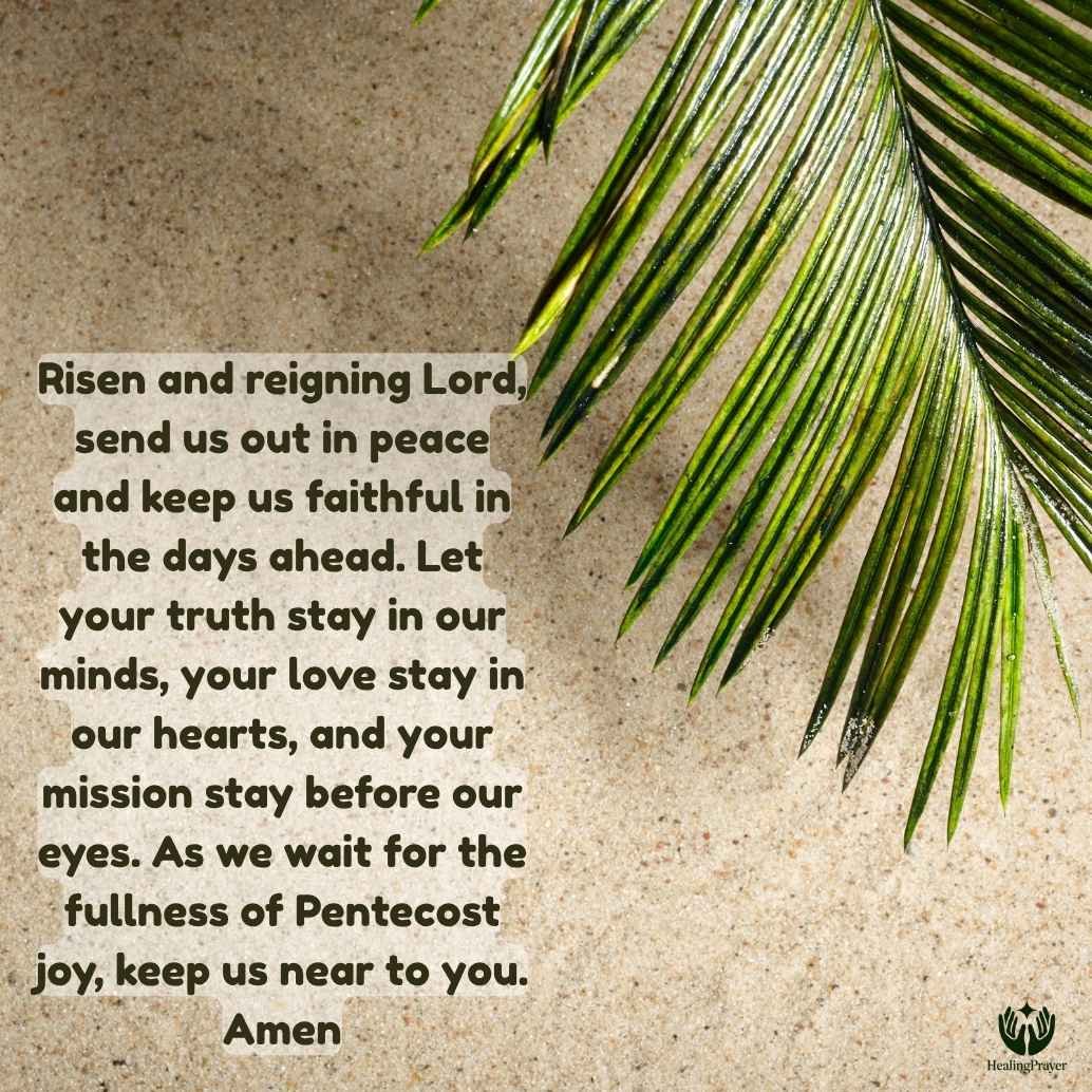 Closing Prayer for Sunday After Ascension Day