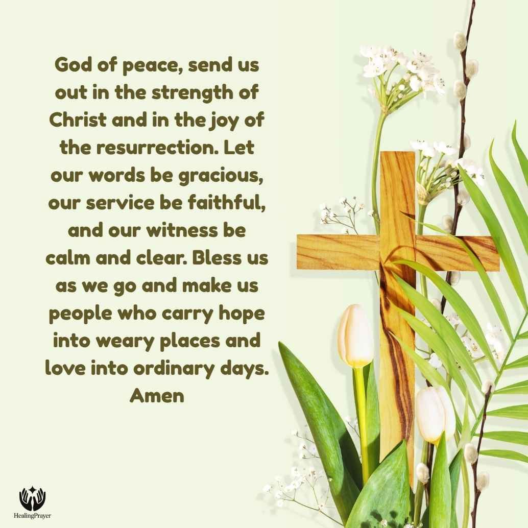 Commission, Benediction, and Closing Blessings for Easter Worship