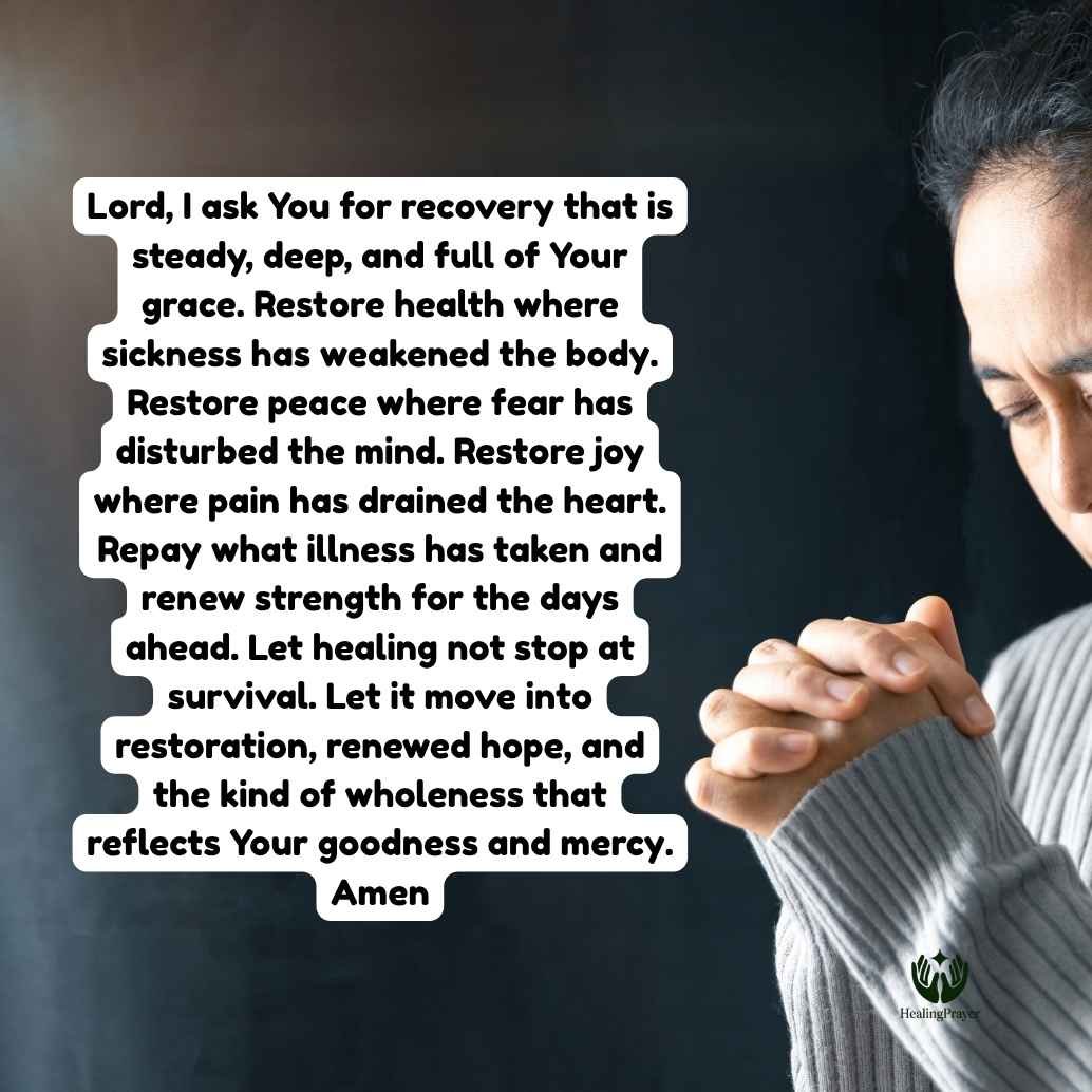Faith-Filled Miracle Prayers for Recovery and Restoration