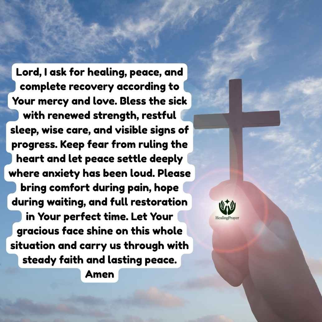 Final Prayer for Healing, Peace, and Complete Recovery