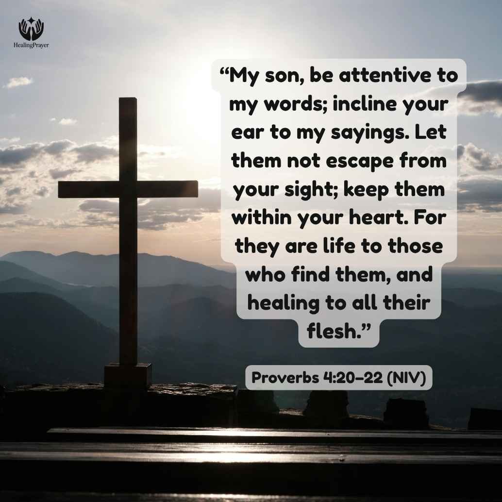 Healing Bible Verses and Scriptures to Pray Over My Father