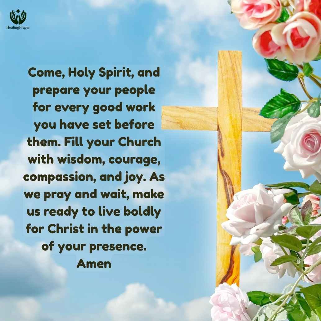 Intercession Prayers for Pentecost Sunday Preparation