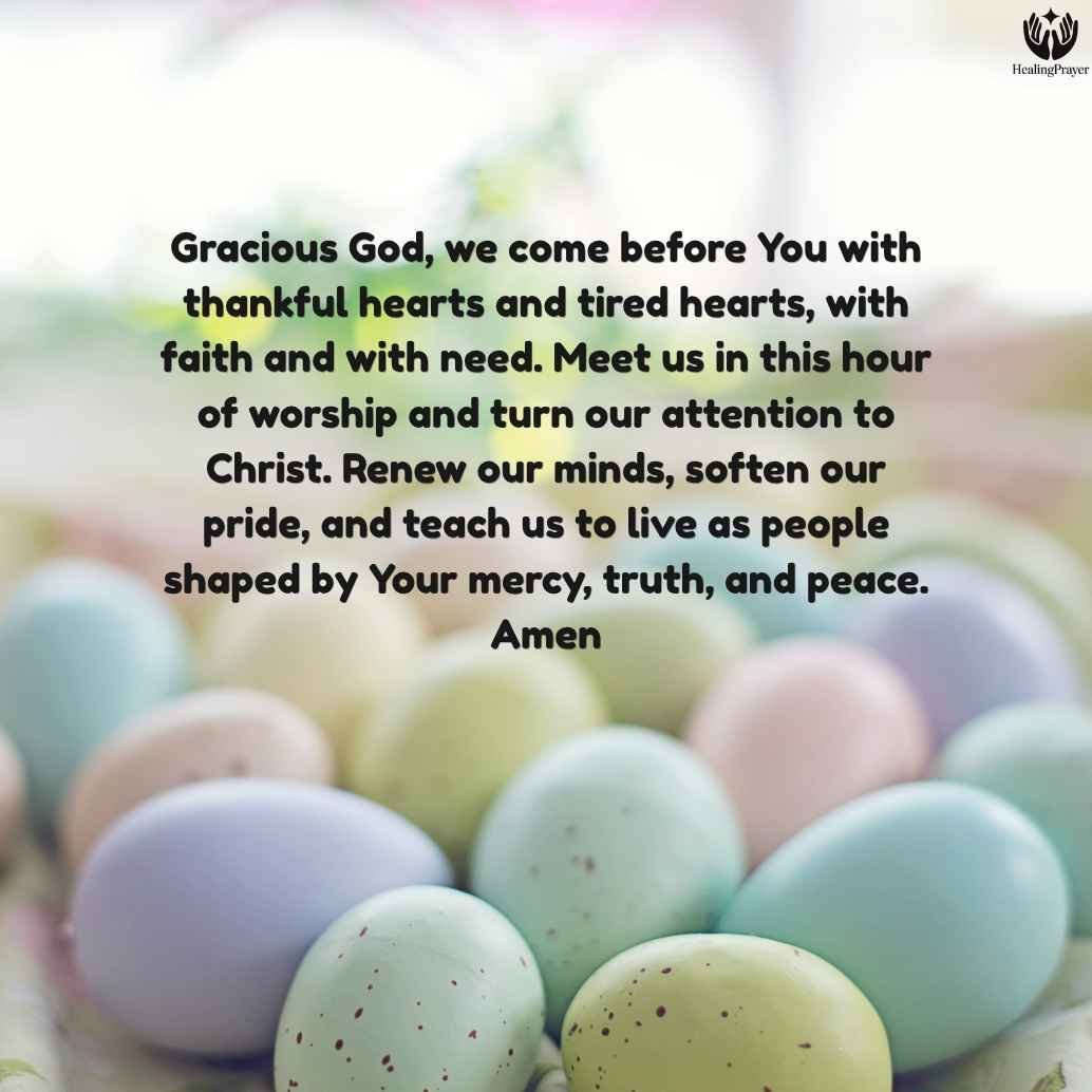 Opening Prayer for the Fifth Sunday of Easter Service