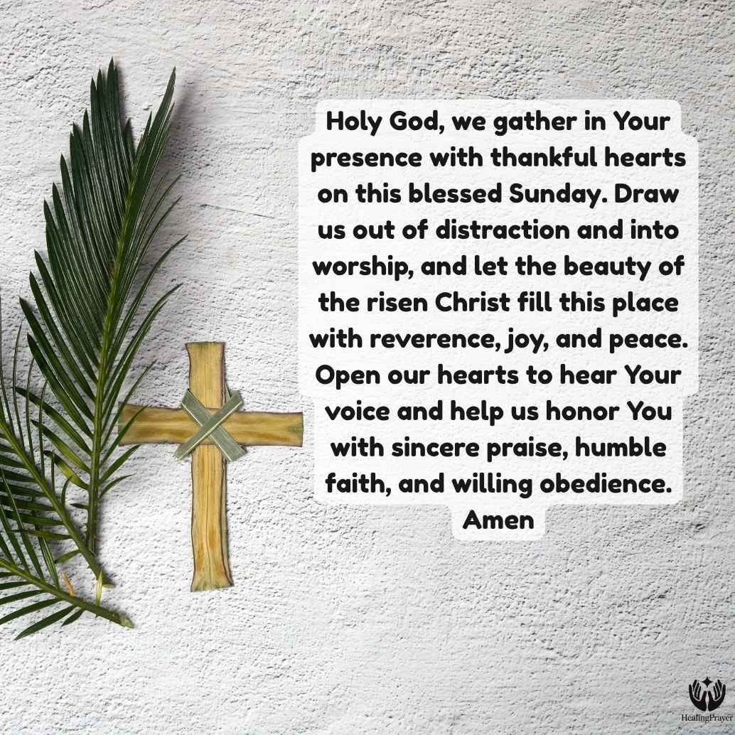 Opening Prayer for the Second Sunday of Easter Service