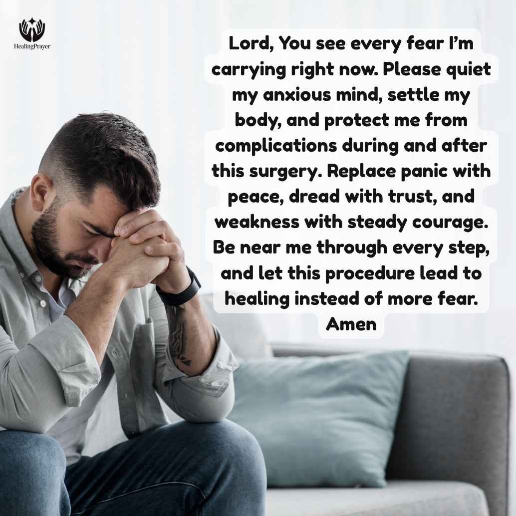 Prayer Against Fear, Anxiety, and Complications
