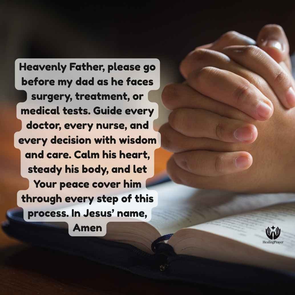 Prayer Before Surgery, Treatment, or Medical Tests