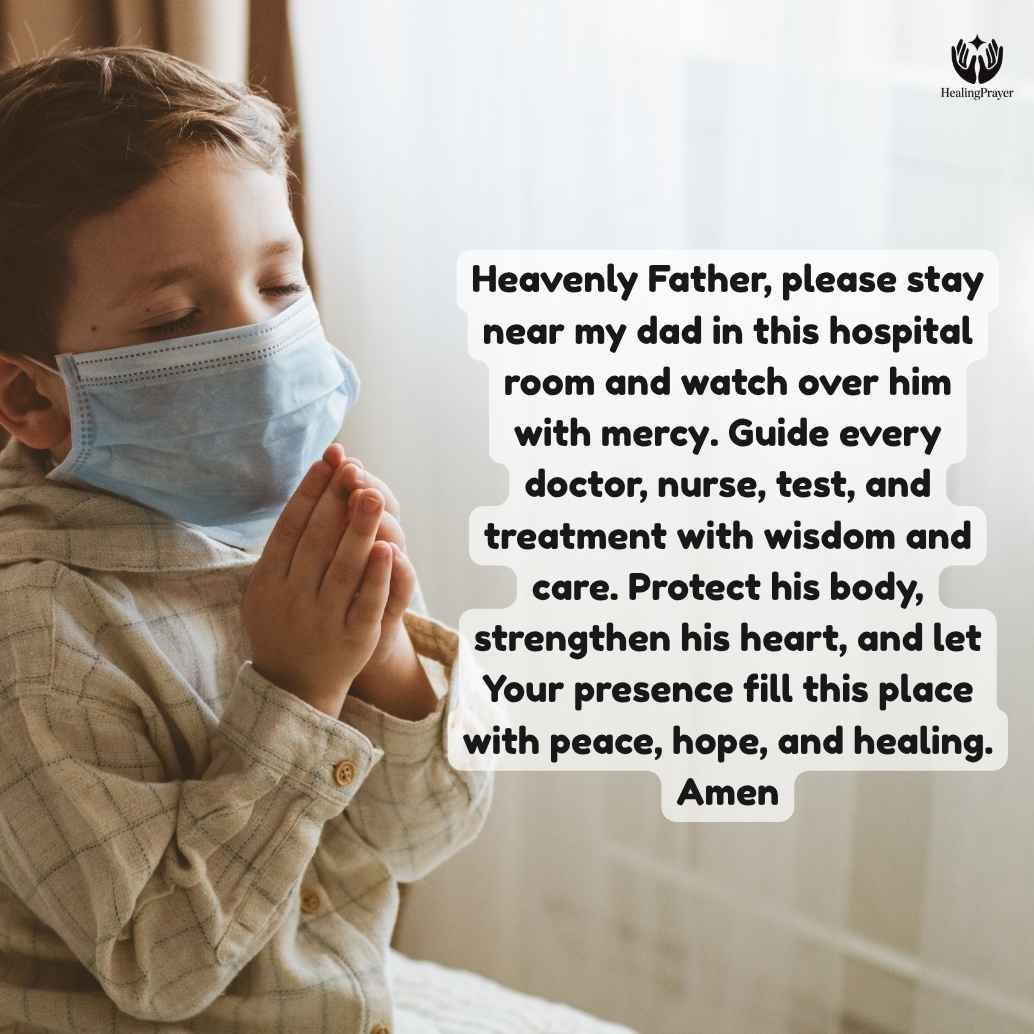 Prayer for a Father in the Hospital or ICU
