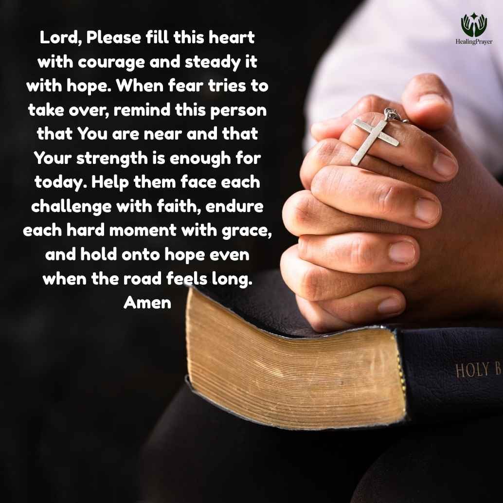 Prayer for Courage and Hope While Battling Cancer