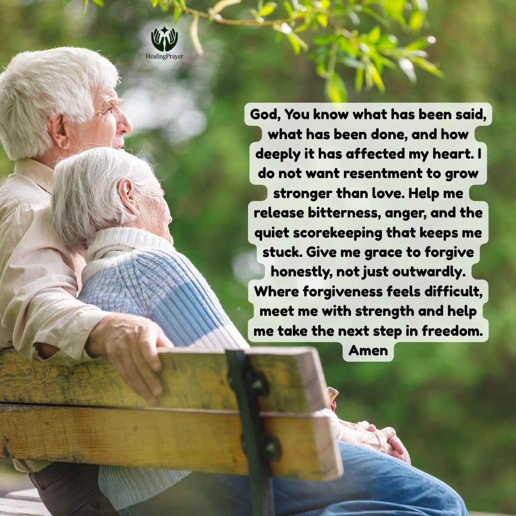 Prayer for Forgiveness, Grace, and Letting Go of Resentment