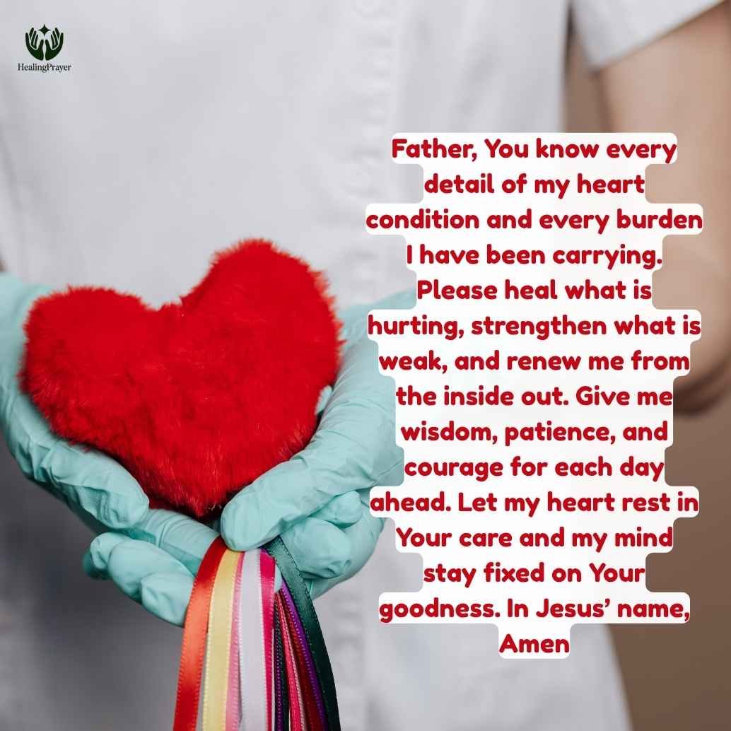 Prayer for Healing My Heart Condition