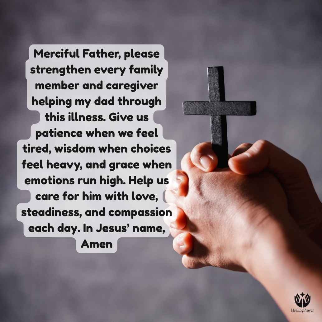 Prayer for Strength for Family Members and Caregivers