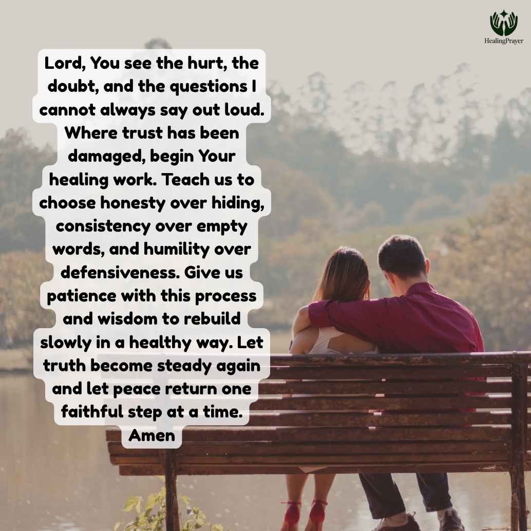 Prayer for Trust to Be Rebuilt After Hurt or Doubt