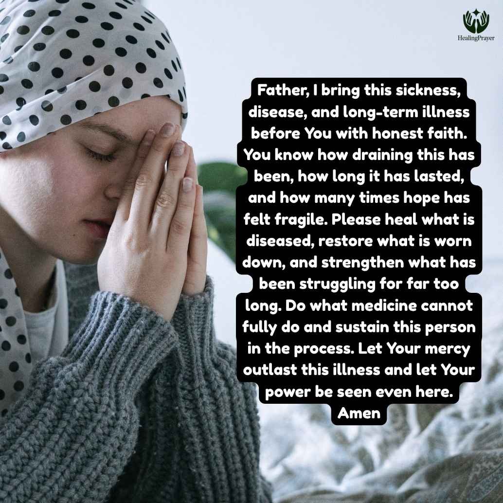 Prayer to Heal Sickness, Disease, and Long-Term Illness