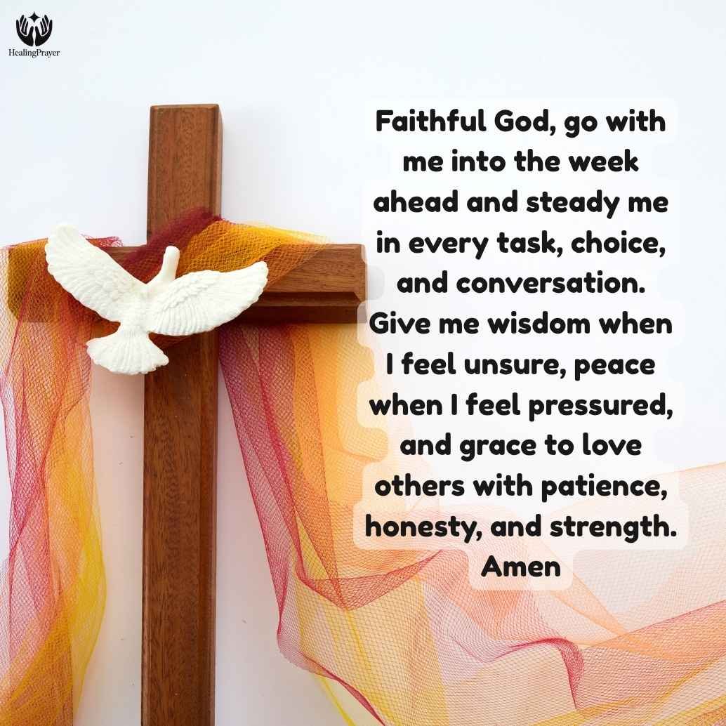 Prayers for Sunday and the Week Ahead