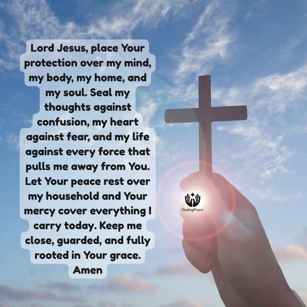 Sealing Prayer for Protection Over Mind, Body, Home, and Soul