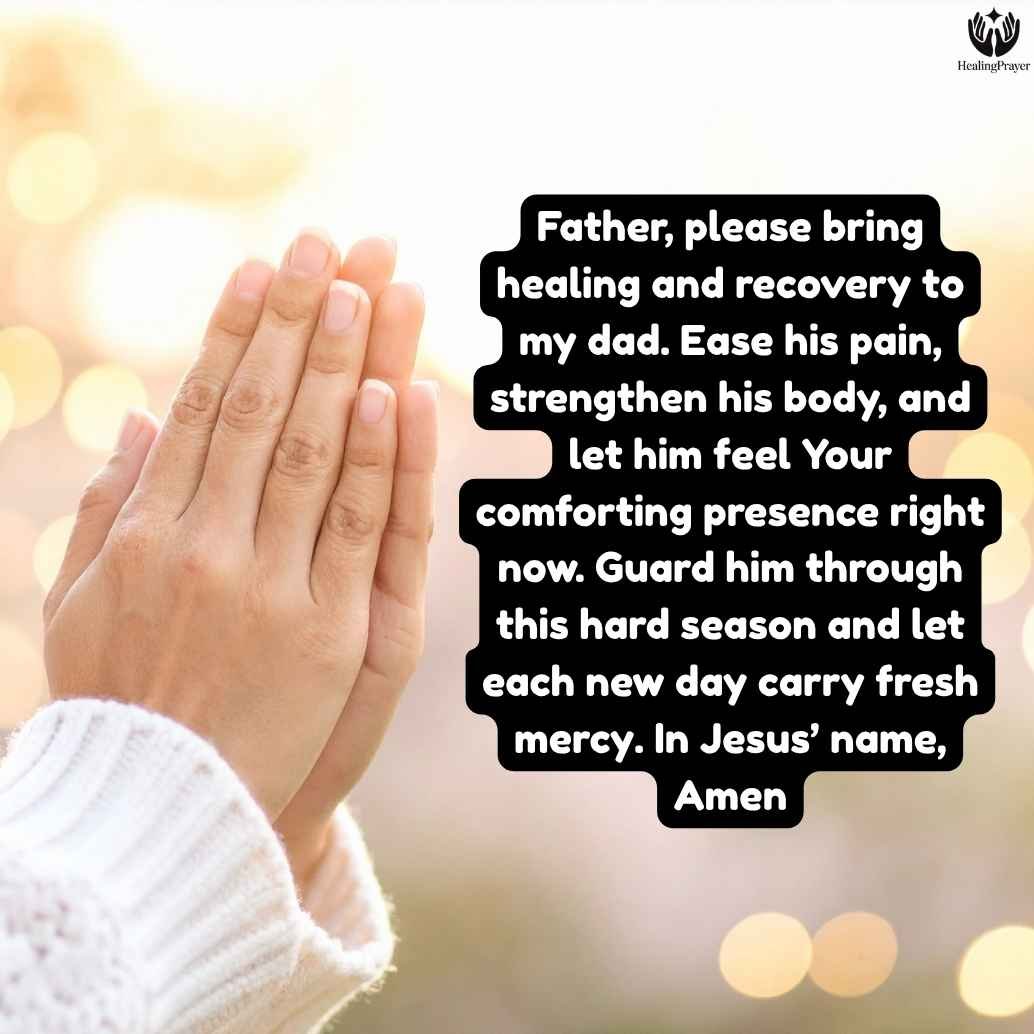 Short Prayer for Healing and Recovery for Someone You Love