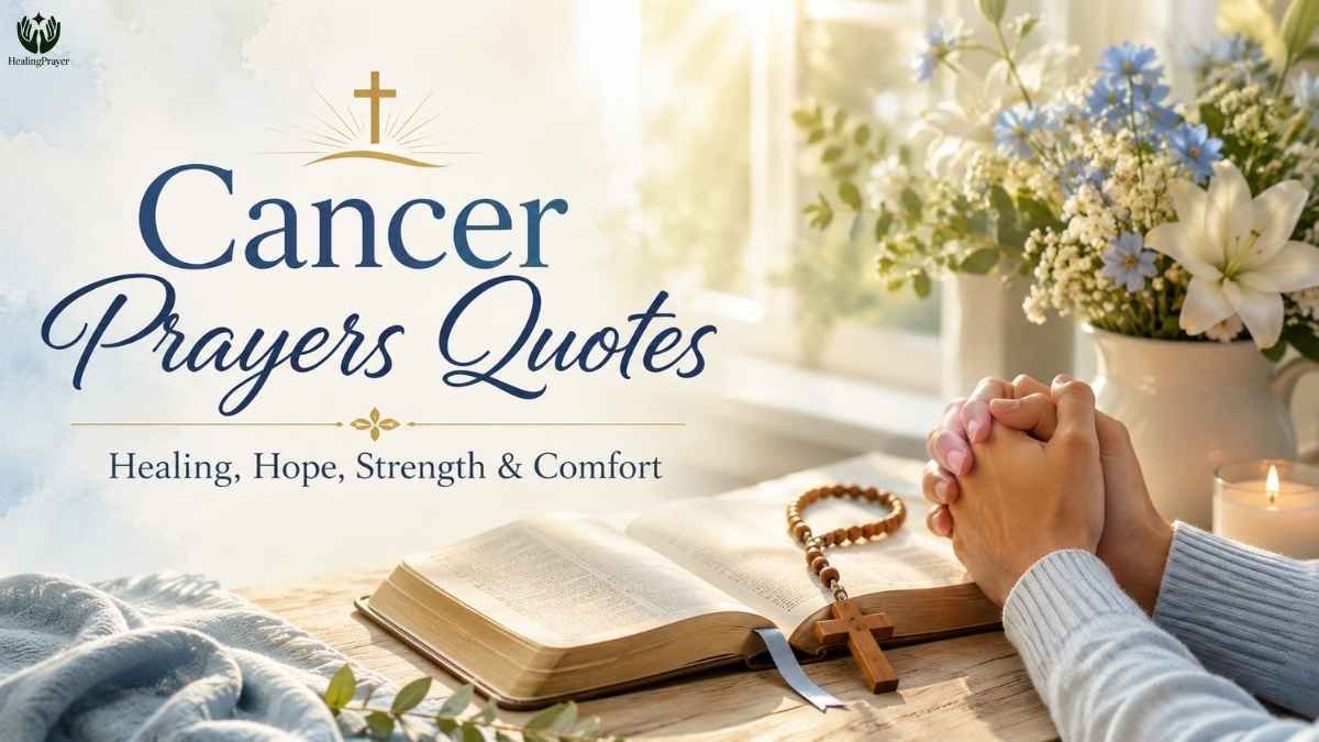 260+ Powerful Cancer Prayers Quotes for Healing, Hope, Strength, and Comfort