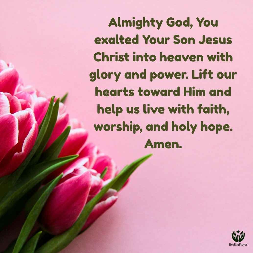 Ascension Day Collects and Prayers from Christian Tradition
