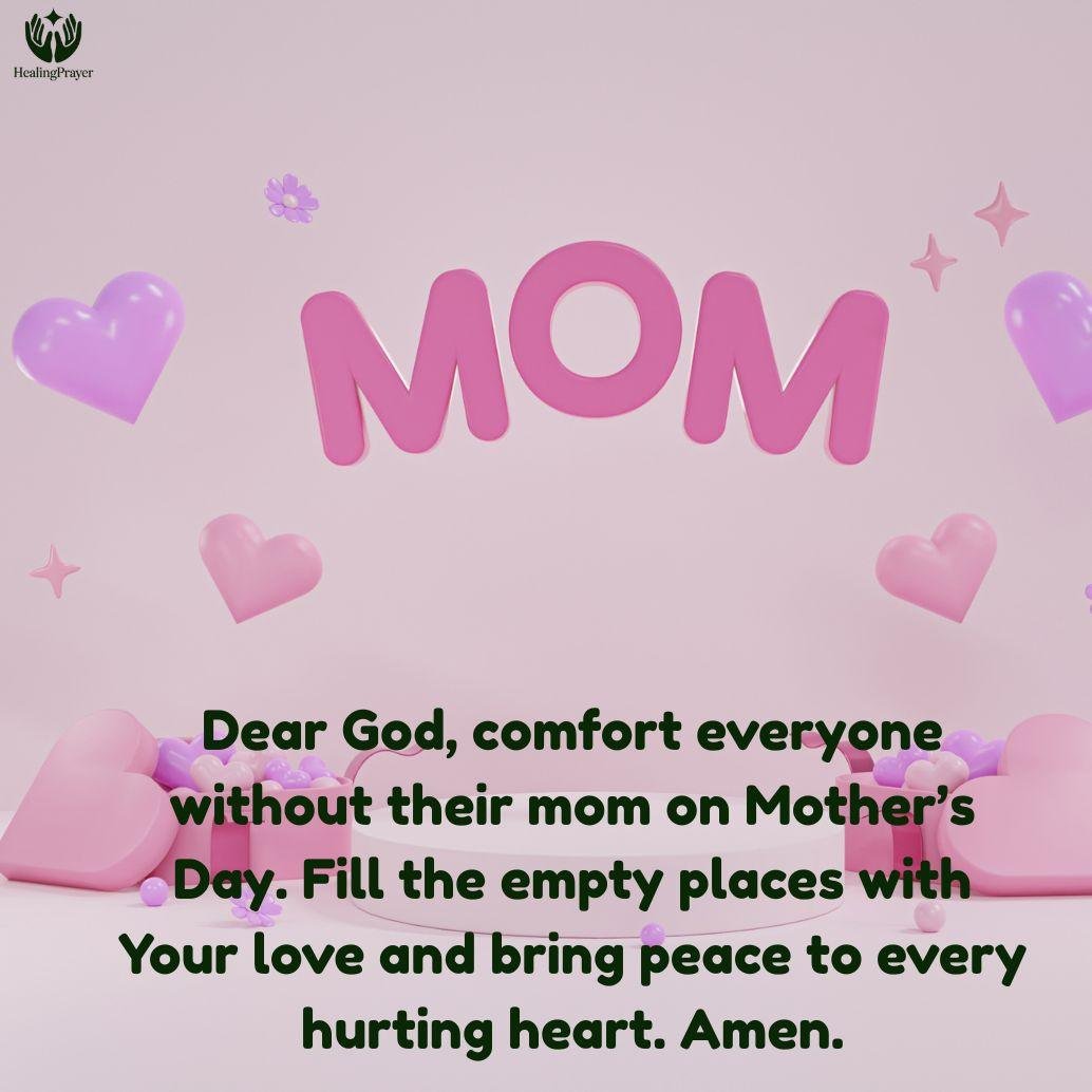 Comforting Prayer for Those Without Moms on Mother’s Day
