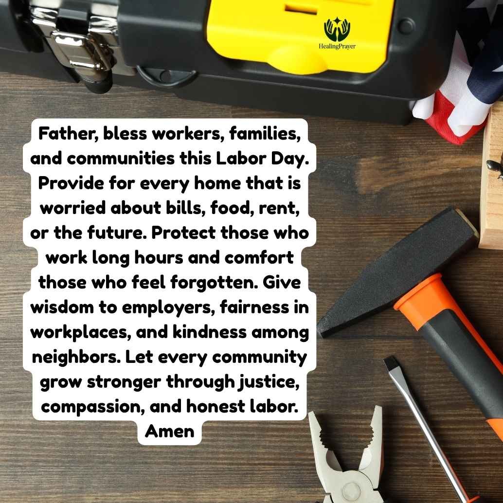 Labor Day Blessings for Workers, Families, and Communities