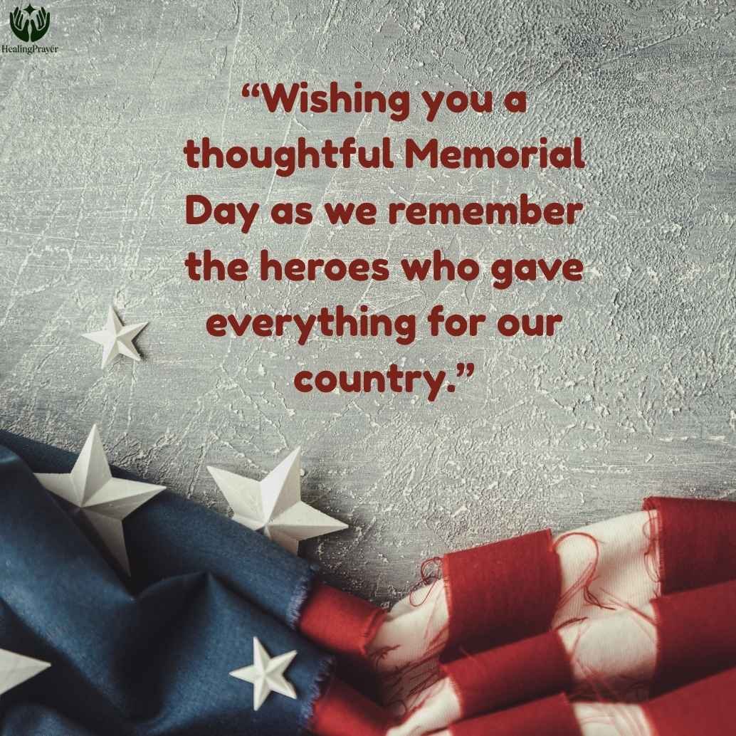 Memorial Day Messages to Share with Respect